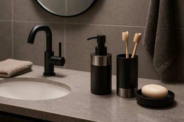 Misez sur les accessoires de salle de bains !