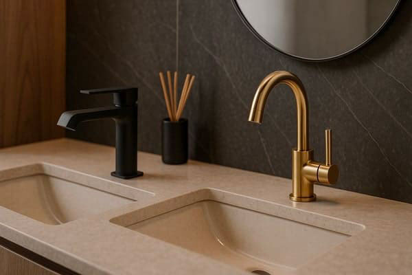 Trouver le robinet de lavabo qui s'harmonise avec votre esthétique