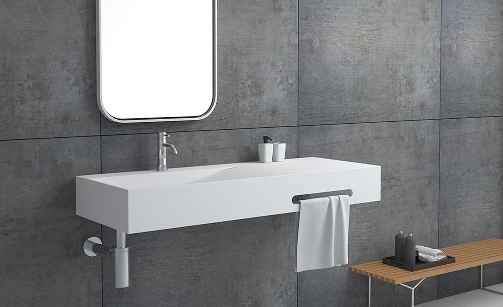 Lavabo suspendu: élégance et gain d'espace